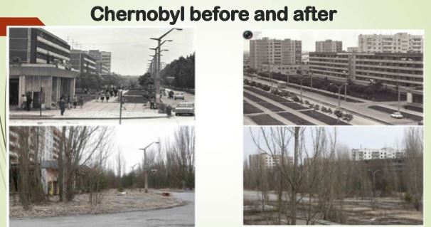 chernobyl diaster before and after