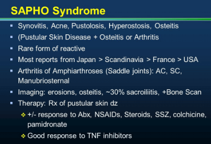 Sapho Syndrome definition